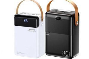 Новинка в военторге KLOST &ndash; Power Bank REMAX 80000 mAh уже в продаже!