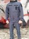 Куртка Klost Double Weave HOOD синя