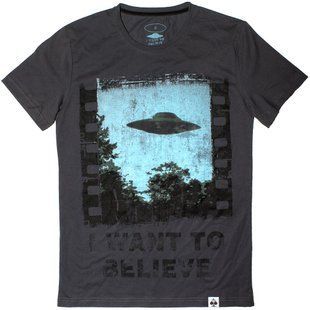 Футболка Luckyhumanoid "I Want To Believe"