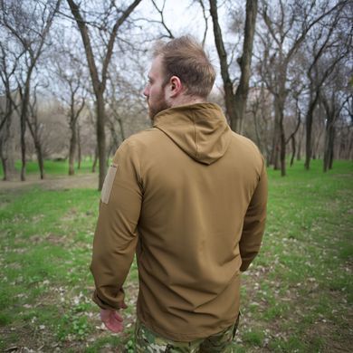 Куртка тактична Klost Double Weave HOOD койот, S