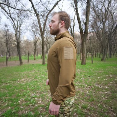 Куртка тактична Klost Double Weave HOOD койот, S