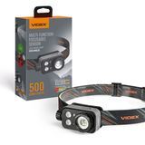 Налобный светодиодный фонарик VIDEX VLF-H046Z 500Lm 5000K