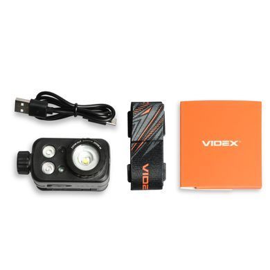Налобний світлодіодний ліхтарик VIDEX VLF-H046Z 500Lm 5000K