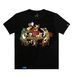 Футболка KLOST "Паті з рибами" Black, XL