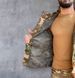 Куртка флисовая тактическая HOOD с накладками мультикам , S