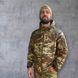 Куртка флисовая тактическая HOOD с накладками мультикам , S