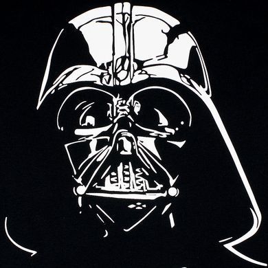 Футболка Luckyhumanoid "Vader" світиться