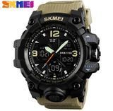 Годинник SKMEI 1155 Brave колір чорний/олива