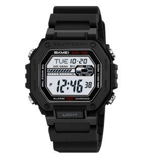 Часы Годинник SKMEI 2523 FURY black white