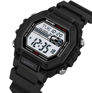 Часы Годинник SKMEI 2523 FURY black white