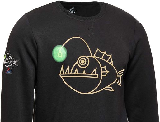 Світшот KLOST «Angler Fish», XL, Black