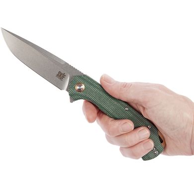 Ніж Skif Knives Frontier SW D2 micarta green