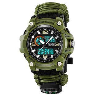 Годинник SKMEI 1283 Paracord олива