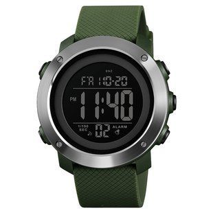 Годинник SKMEI 1416 Omega Dark Screen колір олива