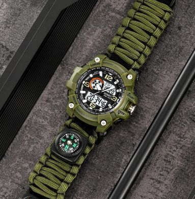 Годинник SKMEI 1283 Paracord олива