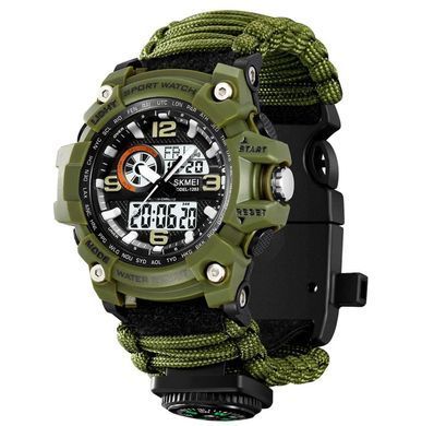Годинник SKMEI 1283 Paracord олива