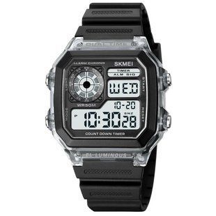 Часы SKMEI 1998 SQUARE black white