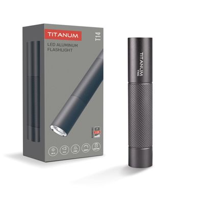 Портативный светодиодный фонарик TITANUM TLF-T14G 300Lm 5000K Gray