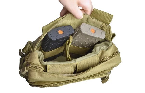 Сумка кобура Tactiс POD Silver knight койот 3,5л