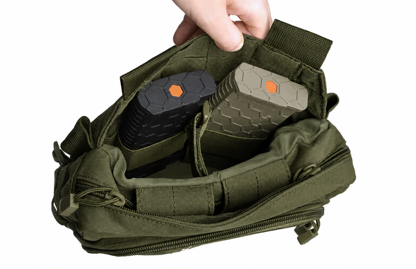 Сумка кобура Tactiс POD Silver knight олива 3,5л