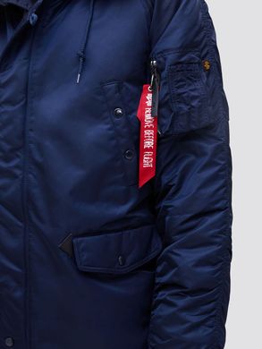 Зимова куртка аляска Alpha Industries Slim Fit N-3B Parka MJN31210C1 (Rep.Blue)