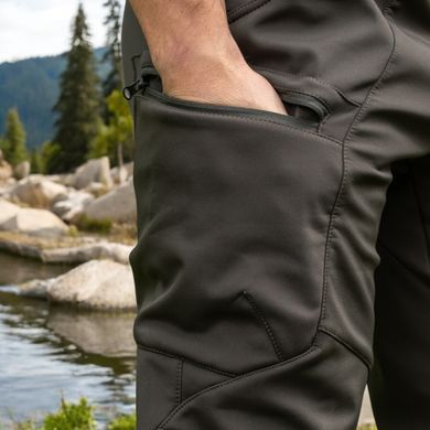 Штани KLOST зимові Soft Shell колір олива