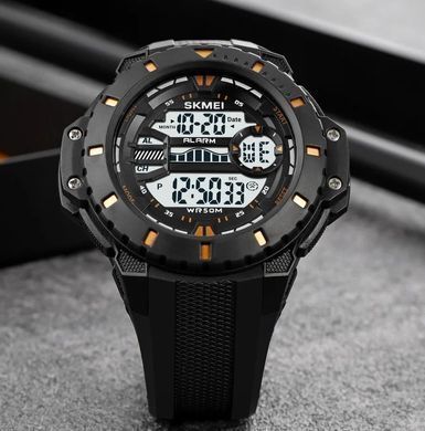 Часы SKMEI 1885 GD чорные/золото