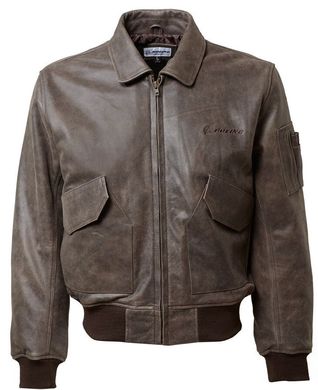 Оригінальна шкіряна куртка Boeing CWU 45 / P Leather Bomber Jacket 1120120100400001 (Brown)