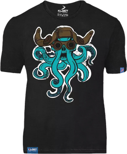 Футболка KLOST "Кракена" Black, M