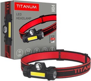 Налобный светодиодный фонарик TITANUM TLF-H04 200Lm 6500K