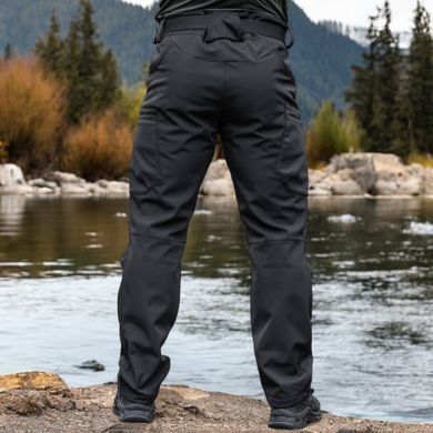 Штани KLOST зимові Soft Shell колір чорний