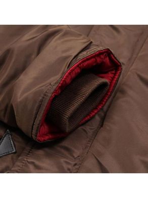 Зимова куртка аляска Alpha Industries Slim Fit N-3B Parka MJN31210C1 (Brown / Red)