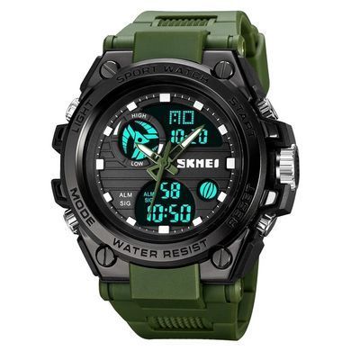 Годинник SKMEI 2031 Aviator колір Олива