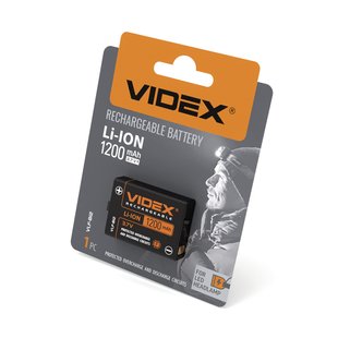 Аккумулятор Videx Li-ion VLF-B12 (защита) 1200mAh 1шт BLISTER