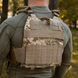 Плитоноска з напашником ATTACK, швидке скидання, колір MM14