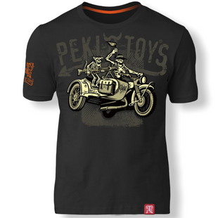 Футболка PEKLO.TOYS Покатушки DarkGrey